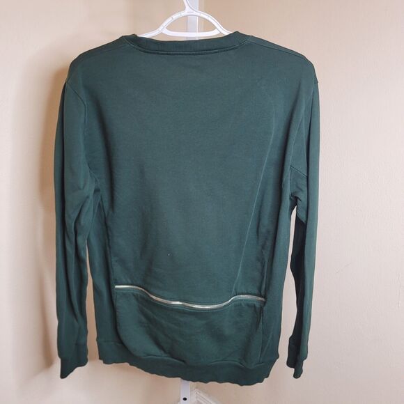Universal Standard Women's XS Equator Crew Sweatshirt Pullover Green Size - Picture 2 of 9
